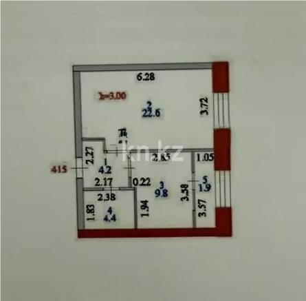 Продажа 1-комнатной квартиры, 43 м² - Продажа однокомнатных квартир в Астане - страница 77 фото 1 из 1