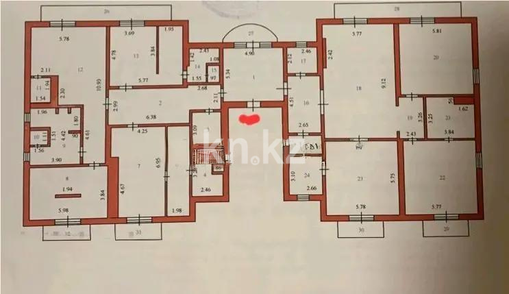 Продажа 6-комнатной квартиры, 489.1 м², ул. Кыз-Жибек, дом  41 - Продажа  пятикомнатных квартир в новостройках Астаны без посредников фото 12 из 12