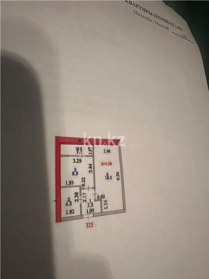 Продажа 1-комнатной квартиры, 37 м², ул. Е-15, дом  16 в Астане - фото 6