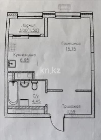 Продажа 1-комнатной квартиры, 35 м² - Продажа квартир от собственников в Алматы - страница 372 фото 2 из 2