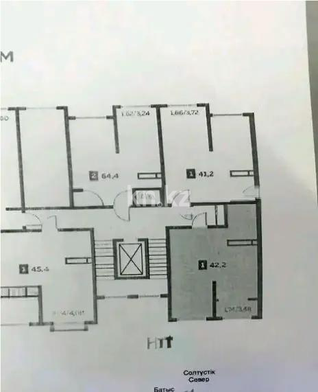 Продажа 1-комнатной квартиры, 42.2 м² в Алматы