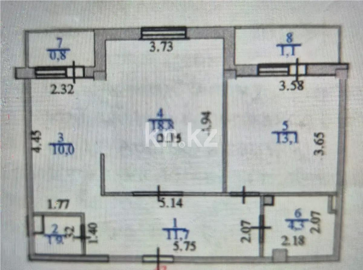 Продажа 2-комнатной квартиры, 61.7 м² - Продажа квартир от собственников в Астане - страница 32 фото 6 из 6