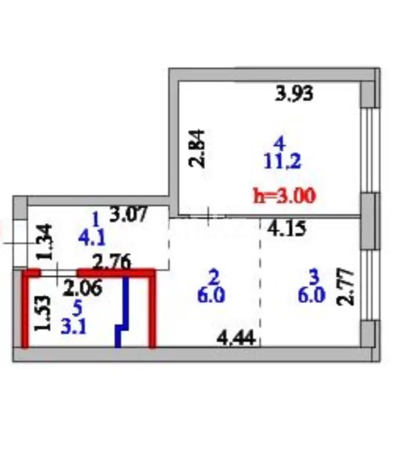 Продажа 2-комнатной квартиры, 34 м² в Астане - фото 5