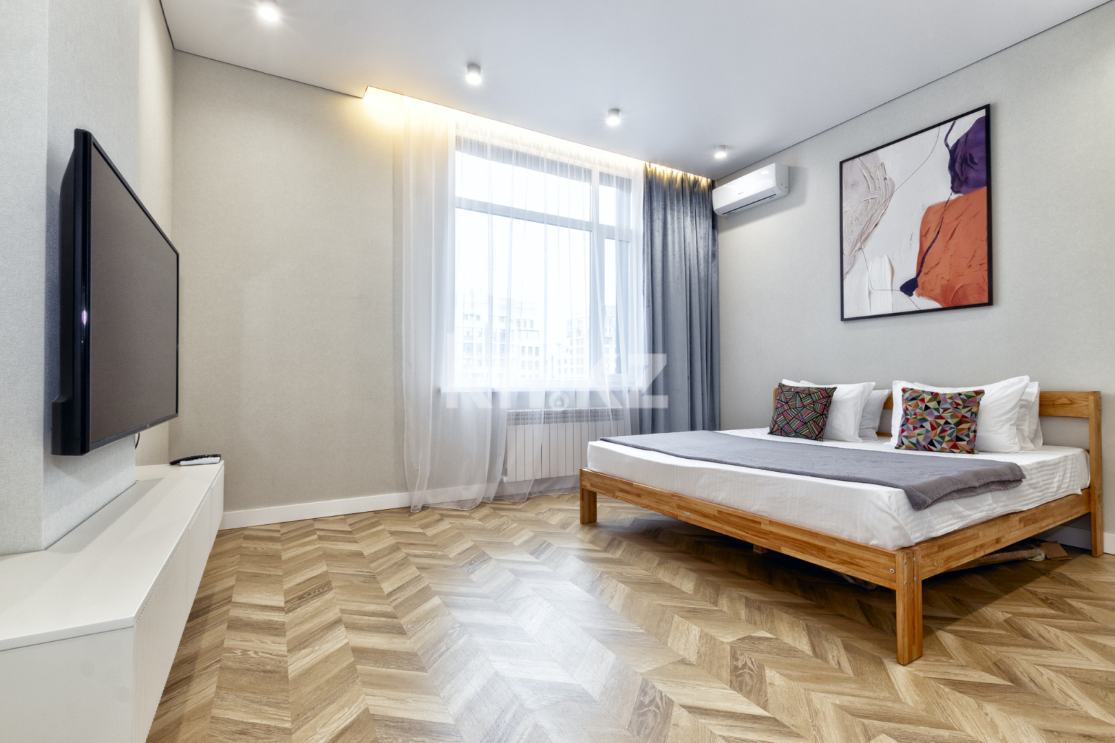 Аренда 2-комнатной квартиры посуточно, 45 м², пр. Мангилик Ел, дом  51/3 - пр. Улы Дала - Аренда квартир посуточно в Астане с фото фото 1 из 20