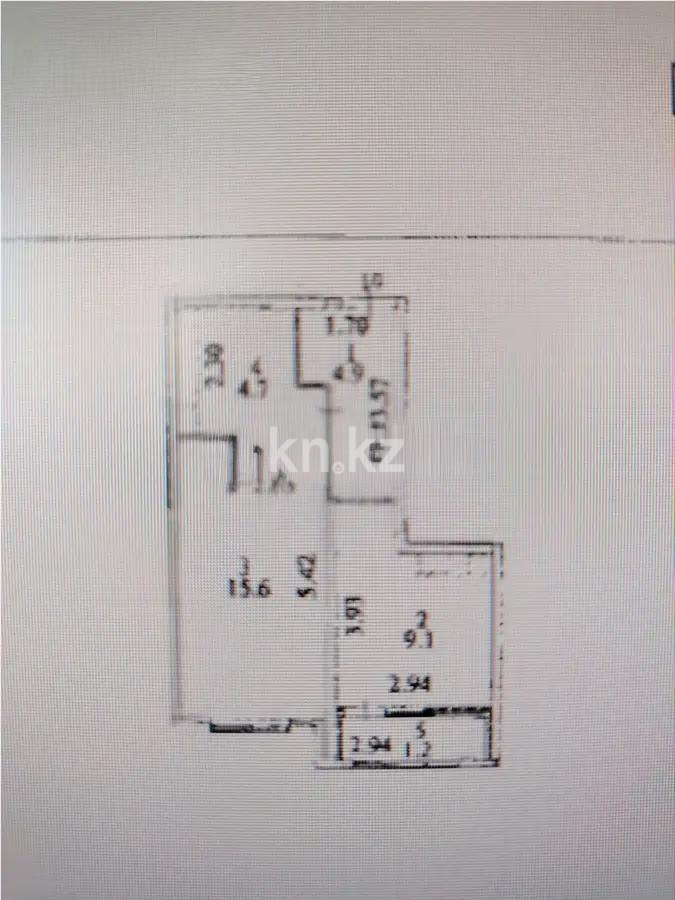 Продажа 1-комнатной квартиры, 35 м², ул. Казыбек би, дом  35 в Астане