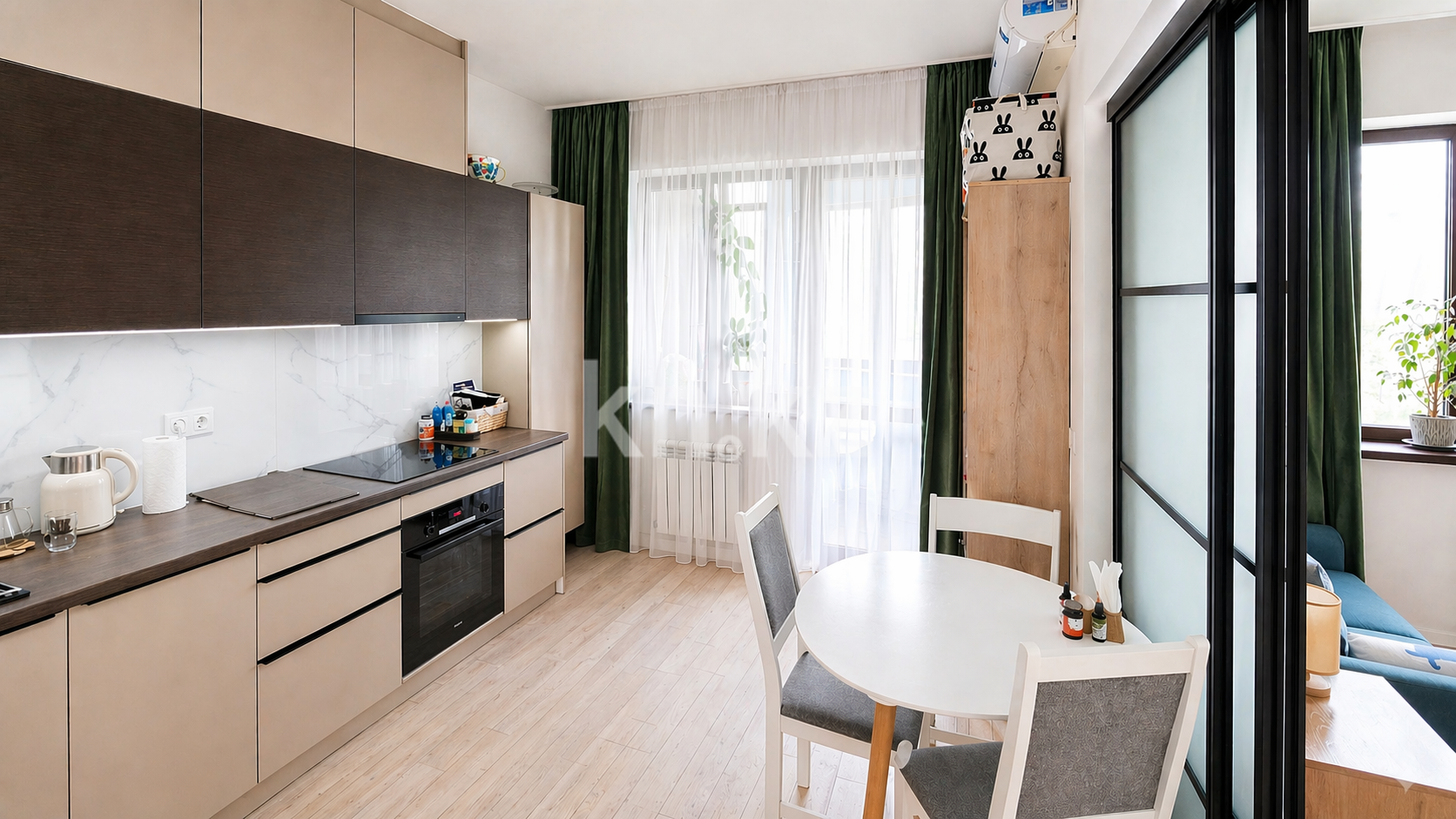 Продажа 1-комнатной квартиры, 47.5 м² - Продажа квартир в монолитном доме в Алматы фото 3 из 15