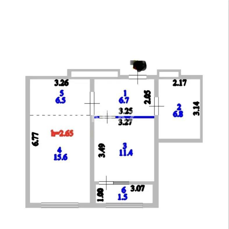 Продажа 2-комнатной квартиры, 48.5 м² - Продажа квартир в Казахстане - страница 14 фото 1 из 1