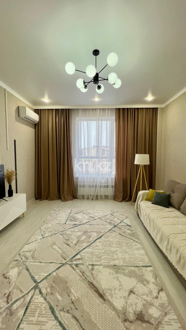 Аренда 1-комнатной квартиры, 50 м², ул. Бокейхана, дом  24 - пр. Мангилик Ел - Аренда квартир помесячно в Астане без посредников с фото фото 2 из 10