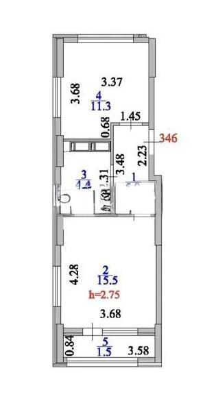 Продажа 1-комнатной квартиры, 37.7 м², ул. Толе би, дом  28/1 - Продажа  однокомнатных квартир в новостройках Астаны фото 1 из 1