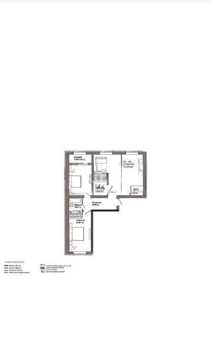 Продажа 3-комнатной квартиры, 84.14 м², пр. Улы Дала, дом  5 стр - Продажа  трехкомнатных квартир в Астане без посредников фото 1 из 1
