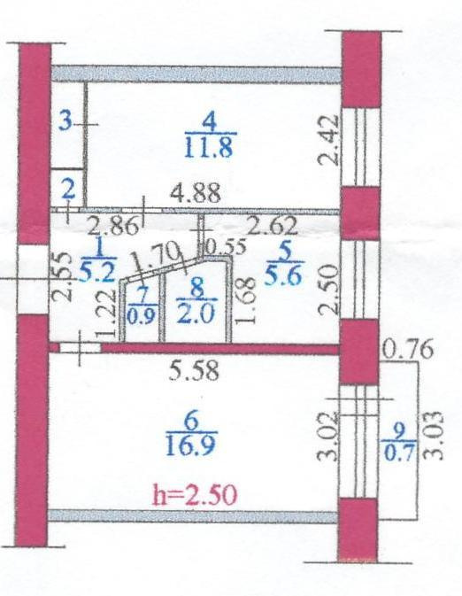 Продажа 2-комнатной квартиры, 45 м², ул. Вострецова, дом  4 в Усть-Каменогорске - фото 10