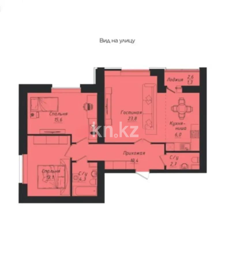 Продажа 3-комнатной квартиры, 78 м² - Продажа квартир в Астане - страница 11 фото 1 из 1