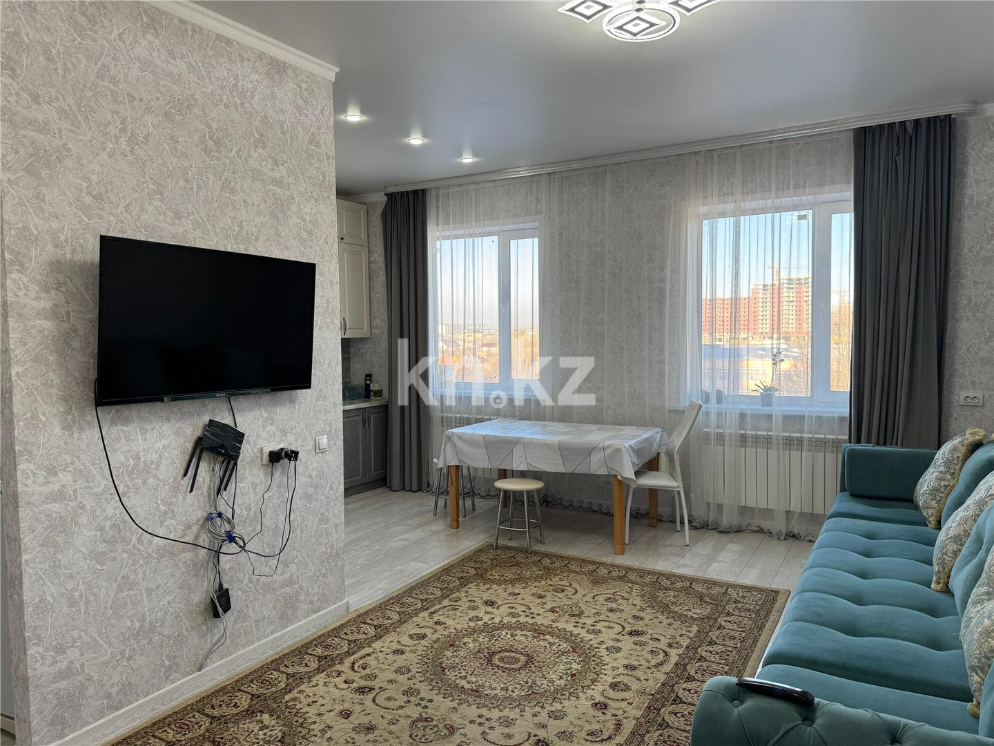 Продажа 2-комнатной квартиры, 50 м², ул. Дюсембекова, дом  44/2 - Продажа  двухкомнатных квартир в Караганде фото 1 из 13