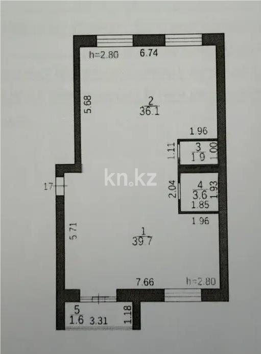 Продажа 3-комнатной квартиры, 82 м² в Караганде - фото 6