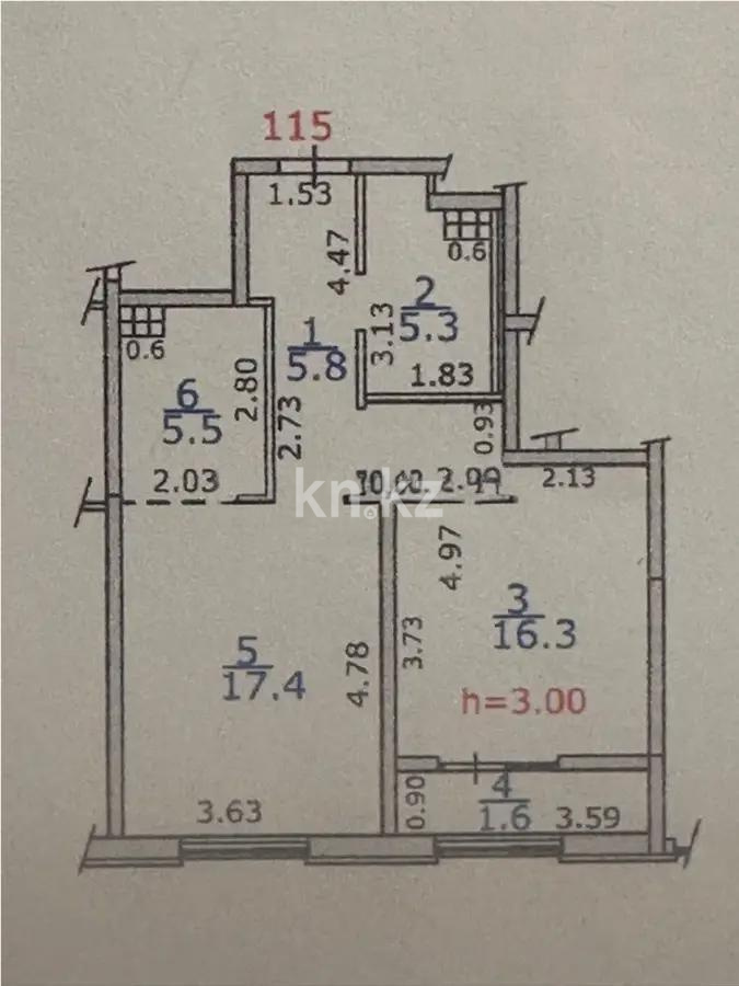 Продажа 2-комнатной квартиры, 52 м², ул. Симферопольская, дом  1/1 - Продажа квартир в новостройках Алматы с фото фото 1 из 1
