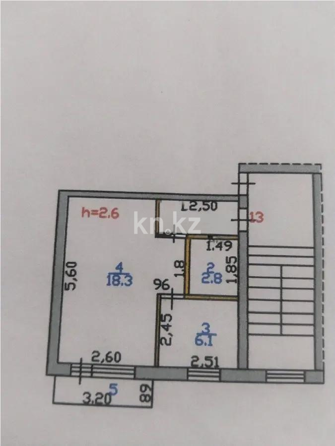 Продажа 1-комнатной квартиры, 31 м² в Шахтинске