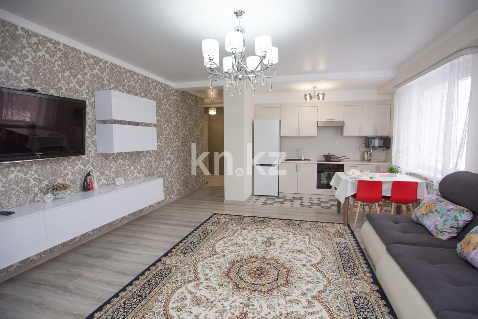 Аренда 2-комнатной квартиры посуточно, 60 м² в Алматы