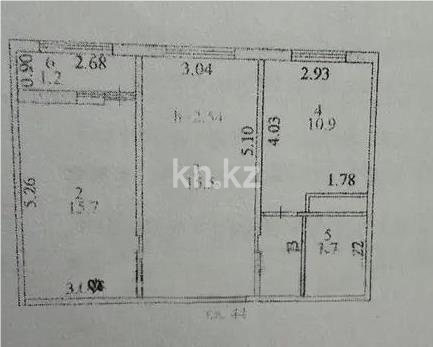 Продажа 2-комнатной квартиры, 53.3 м² в Астане - фото 5