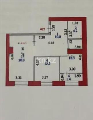 Продажа 2-комнатной квартиры, 63.5 м² - Продажа недвижимости в Астане - страница 23 фото 5 из 5