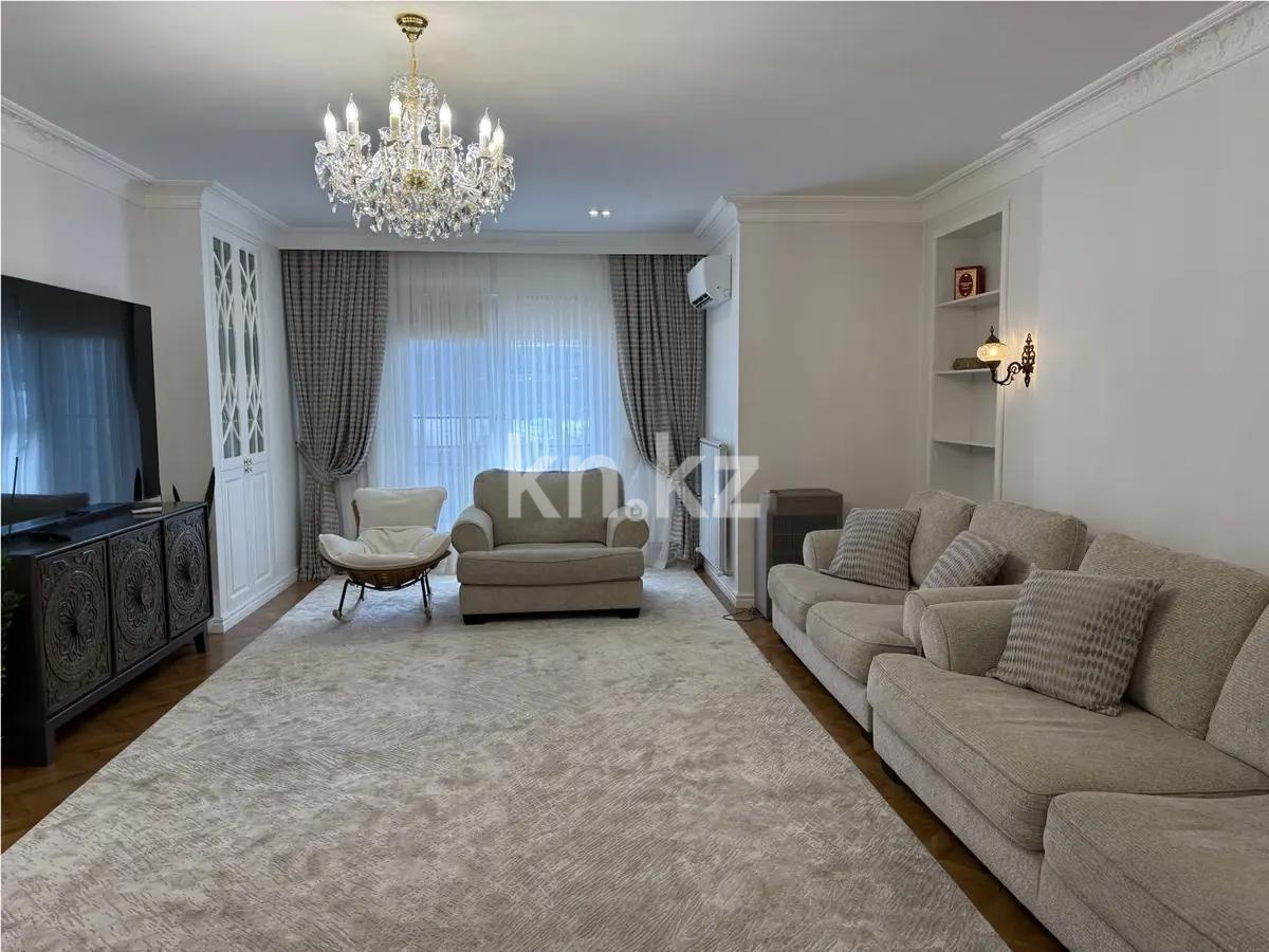 Продажа 4-комнатной квартиры, 160 м², мкр-н Мирас, дом  157 - Продажа  четырехкомнатных квартир в новостройках Алматы без посредников с фото фото 1 из 8