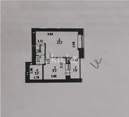 Продажа 1-комнатной квартиры, 33.57 м² в Астане - фото 4