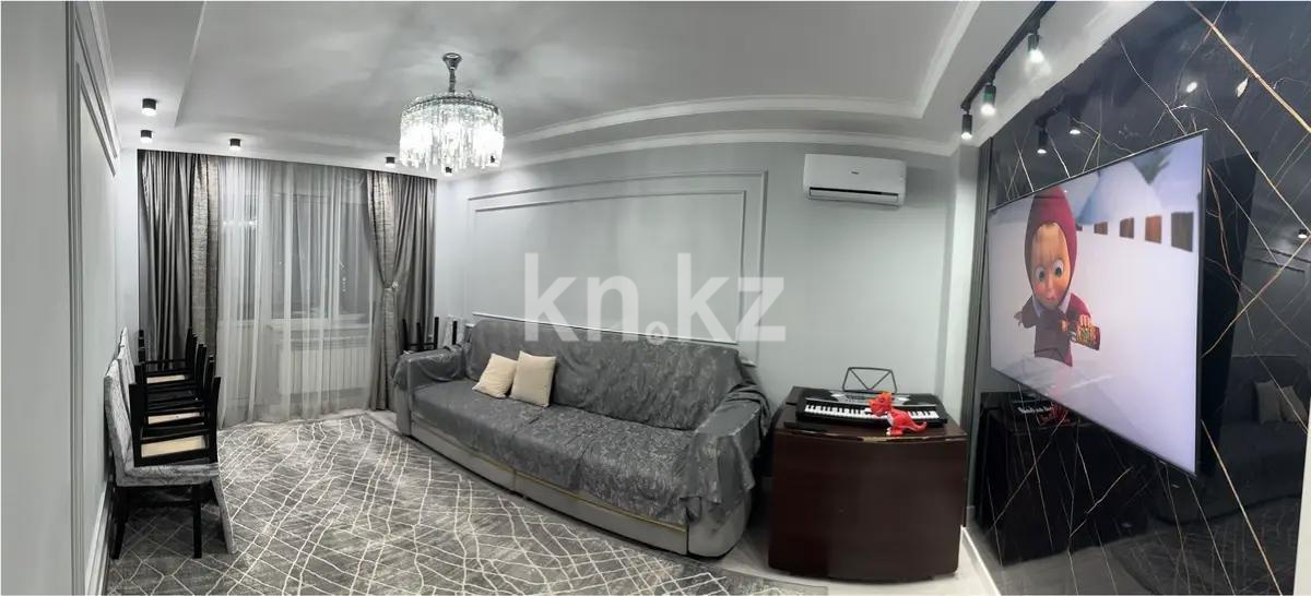 Продажа 3-комнатной квартиры, 77 м², мкр-н Аксай-1а, дом  31 - Продажа квартир в новостройках Алматы с фото фото 1 из 5
