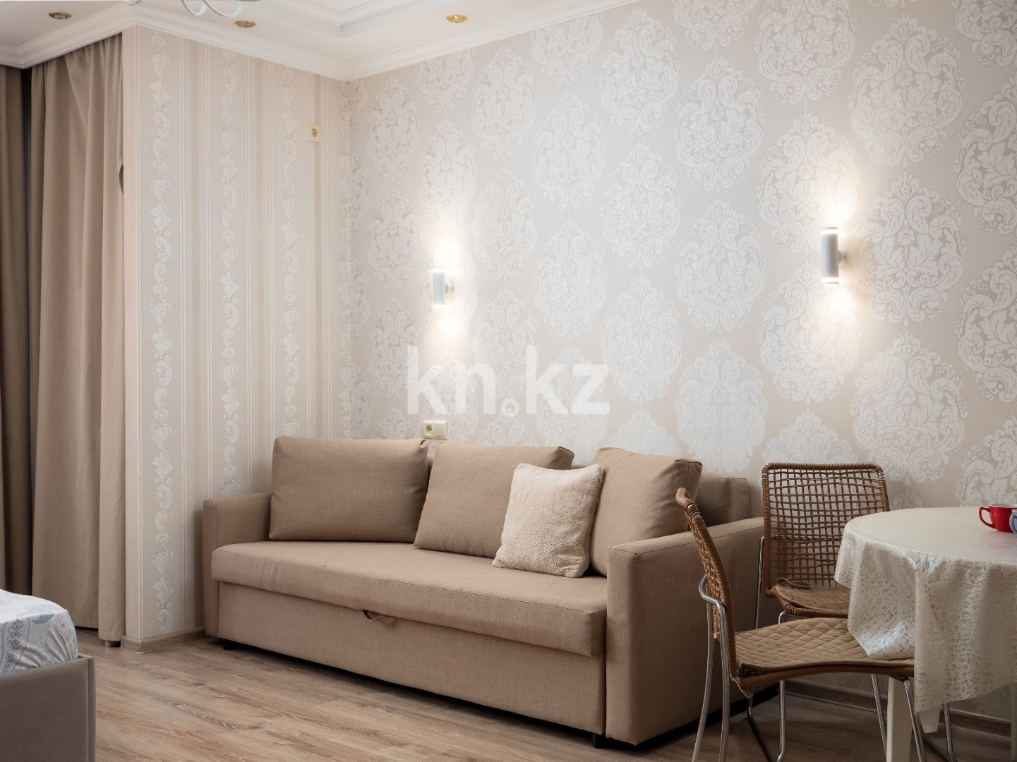 Аренда 1-комнатной квартиры посуточно, 42 м², ул. Навои, дом  208 - ул. Торайгырова - Аренда  однокомнатных квартир посуточно в Алматы фото 6 из 24