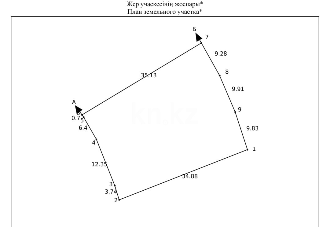 Продажа земельного участка, 10 сот., ул. Шаляпина - Продажа земельных участков в Алматы с фото фото 3 из 3