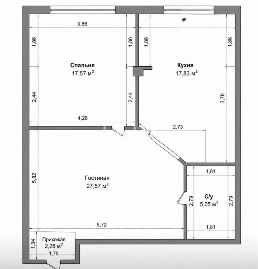 Продажа 2-комнатной квартиры, 70 м² в Алматы - фото 5