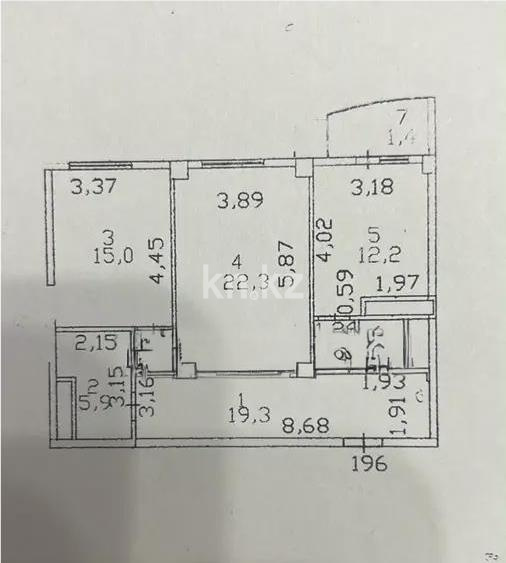 Продажа 2-комнатной квартиры, 78 м² - Недвижимость в Казахстане - страница 18 фото 1 из 1