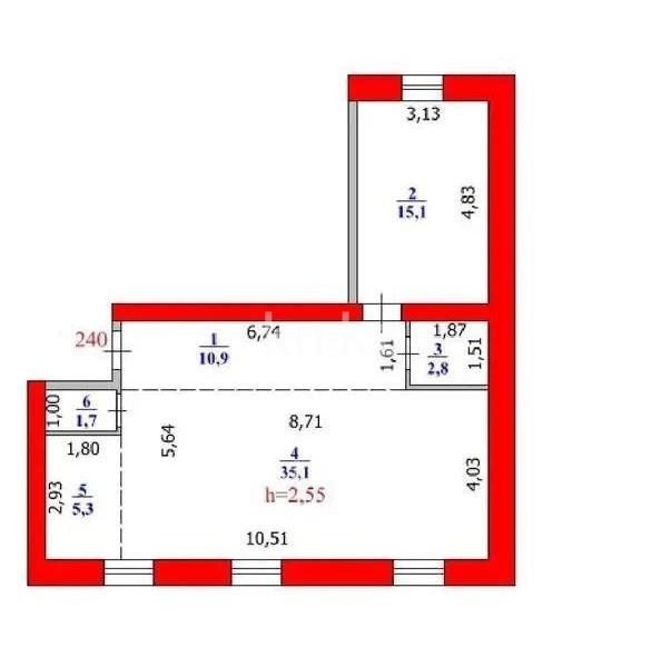 Продажа 1-комнатной квартиры, 53.8 м² - Продажа недвижимости в Казахстане - страница 15 фото 4 из 4