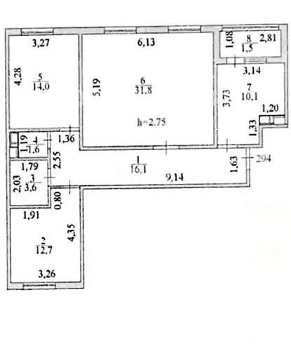 Продажа 3-комнатной квартиры, 92 м², пр. Аль-Фараби, дом  30 в Астане - фото 6