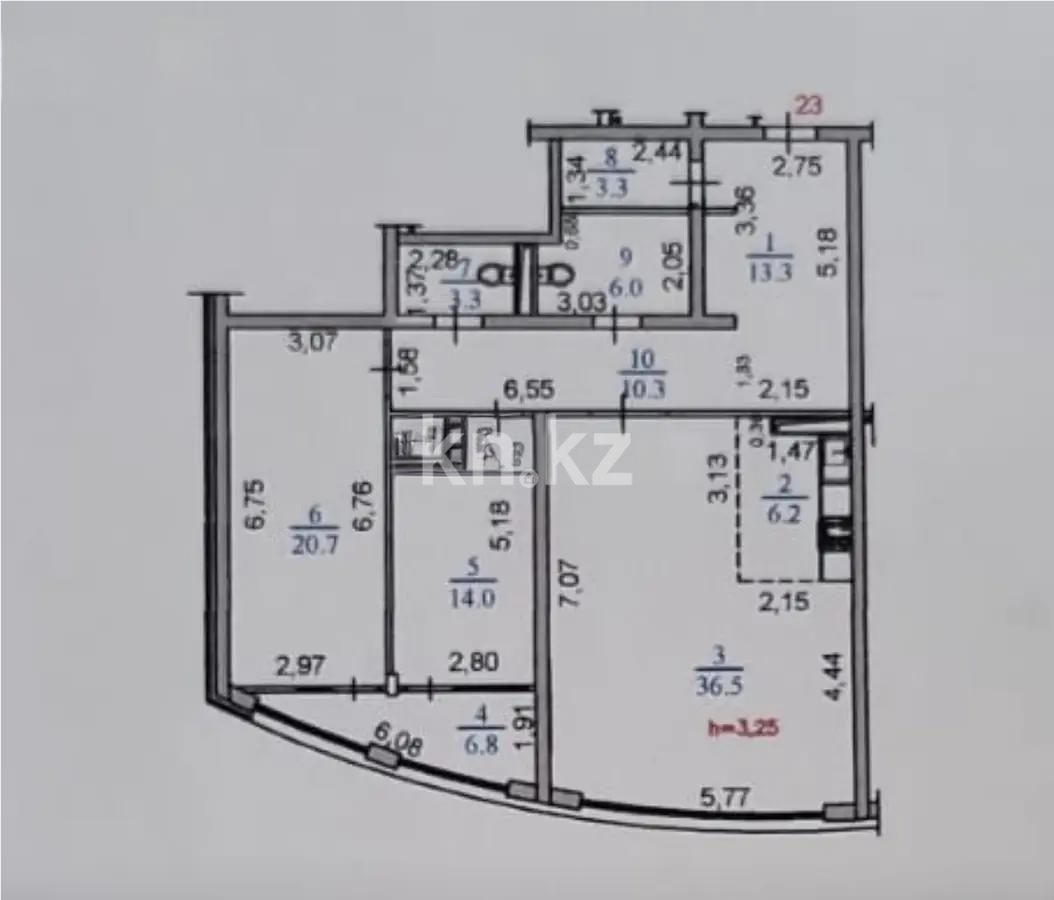 Продажа 3-комнатной квартиры, 120 м² - Продажа трехкомнатных квартир от собственников в Алматы - страница 37 фото 5 из 5