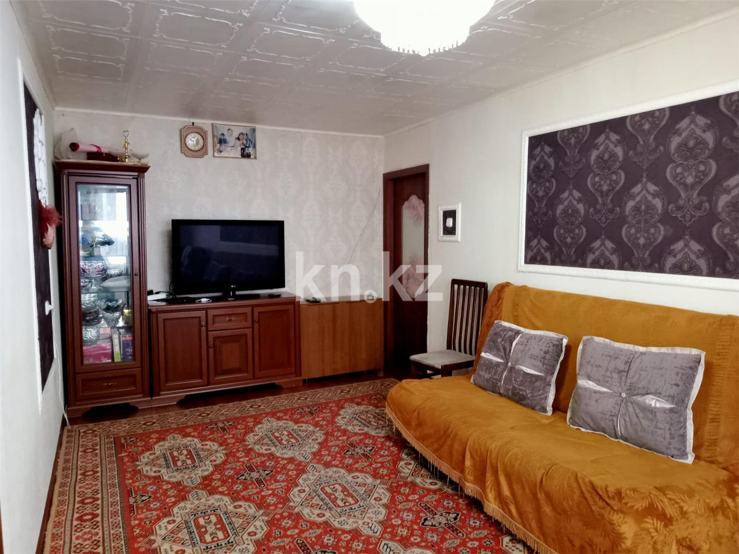 Продажа 3-комнатной квартиры, 59 м², ул. Алиханова - Продажа  трехкомнатных квартир в Караганде с фото фото 1 из 16