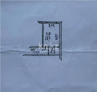 Продажа 1-комнатной квартиры, 15.1 м², ул. Жарокова, дом  215А - Продажа  однокомнатных квартир в Алматы без посредников фото 1 из 1