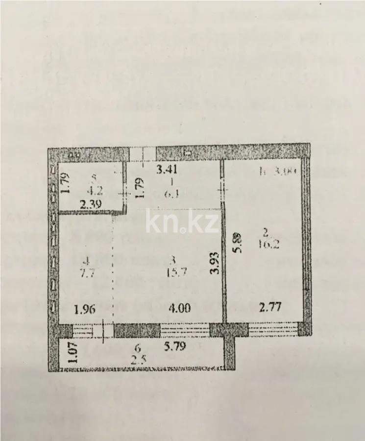 Продажа 2-комнатной квартиры, 53 м² - Продажа двухкомнатных квартир в р-не Нура Астаны - страница 3 фото 3 из 3