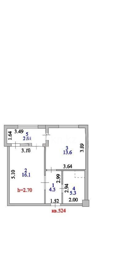 Продажа 2-комнатной квартиры, 43 м², ул. Жургенова, дом  42 стр - Продажа квартир в новостройках Астаны без посредников с фото фото 1 из 1