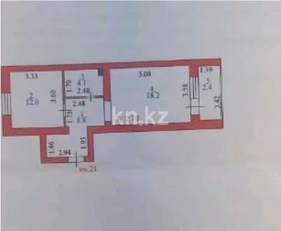 Продажа 1-комнатной квартиры, 46 м² в Астане