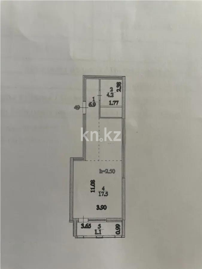 Продажа 1-комнатной квартиры, 36 м² - Продажа  однокомнатных квартир в новостройках Астаны - страница 45 фото 3 из 3