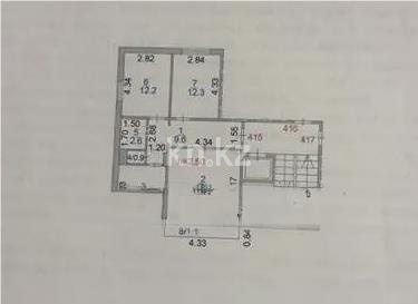 Продажа 3-комнатной квартиры, 65 м² - Продажа недвижимости в Караганде - страница 4 фото 8 из 8