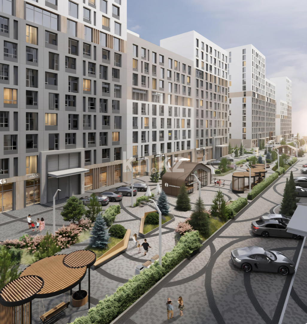 Продажа 2-комнатной квартиры, 64.41 м² - Продажа двухкомнатных квартир в монолитном доме в Астане фото 2 из 3