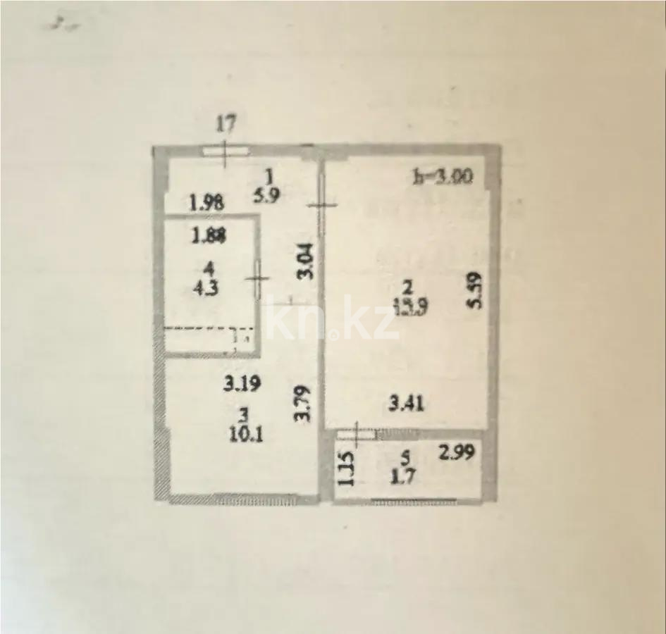 Продажа 1-комнатной квартиры, 40.9 м² - Продажа квартир от собственников в Астане - страница 17 фото 1 из 1