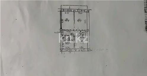 Продажа 3-комнатной квартиры, 67.2 м² в Алматы