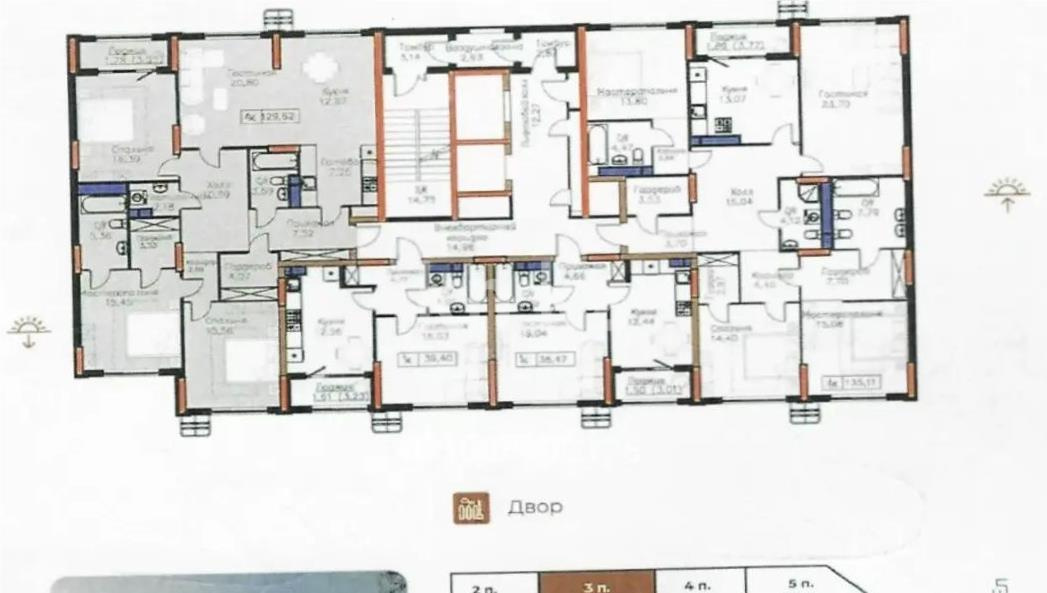 Продажа 4-комнатной квартиры, 129.62 м² - Продажа четырехкомнатных квартир от собственников в Астане - страница 9 фото 1 из 1