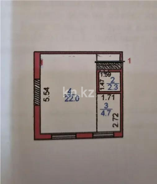 Продажа 1-комнатной квартиры, 32 м² в Караганде - фото 4