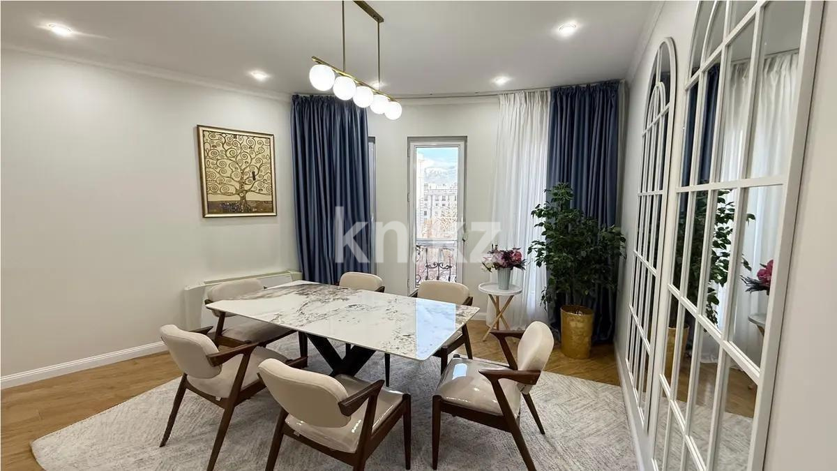 Продажа 4-комнатной квартиры, 160 м², мкр. Мирас, дом  157 - Продажа квартир в Бостандыкском р-не Алматы фото 5 из 8