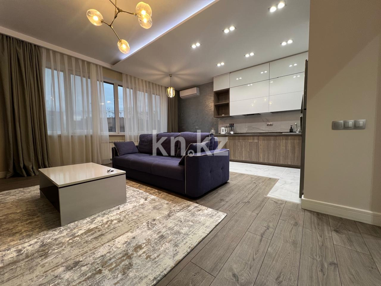 Аренда 2-комнатной квартиры, 75 м², пр. Аль-Фараби, дом  21 - ул. Катаева - Аренда квартир помесячно в Казахстане фото 3 из 10