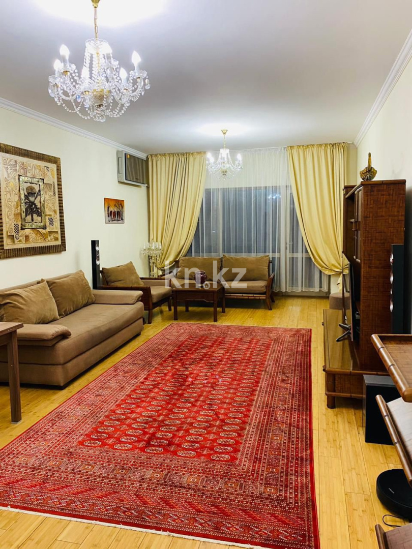 Аренда 3-комнатной квартиры, 140 м², ул. Мендикулова, дом  22 - Аренда квартиры помесячно в Алматы фото 1 из 28