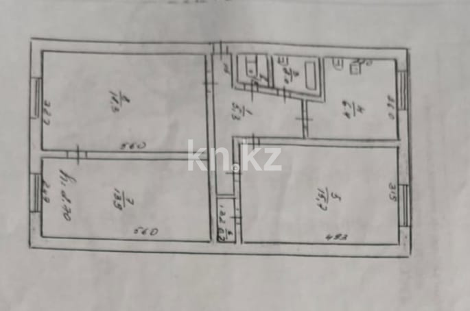 Продажа 3-комнатной квартиры, 63.3 м² - Продажа недвижимости в Казахстане - страница 20 фото 18 из 18