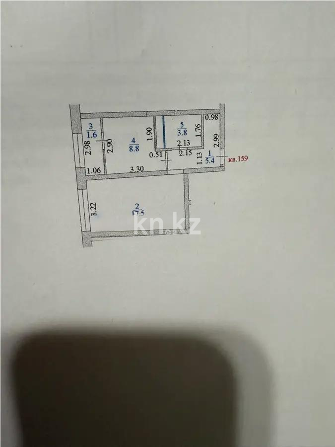 Продажа 1-комнатной квартиры, 37 м², ул. Туркестан, дом  115 - Продажа квартир в Казахстане фото 4 из 4